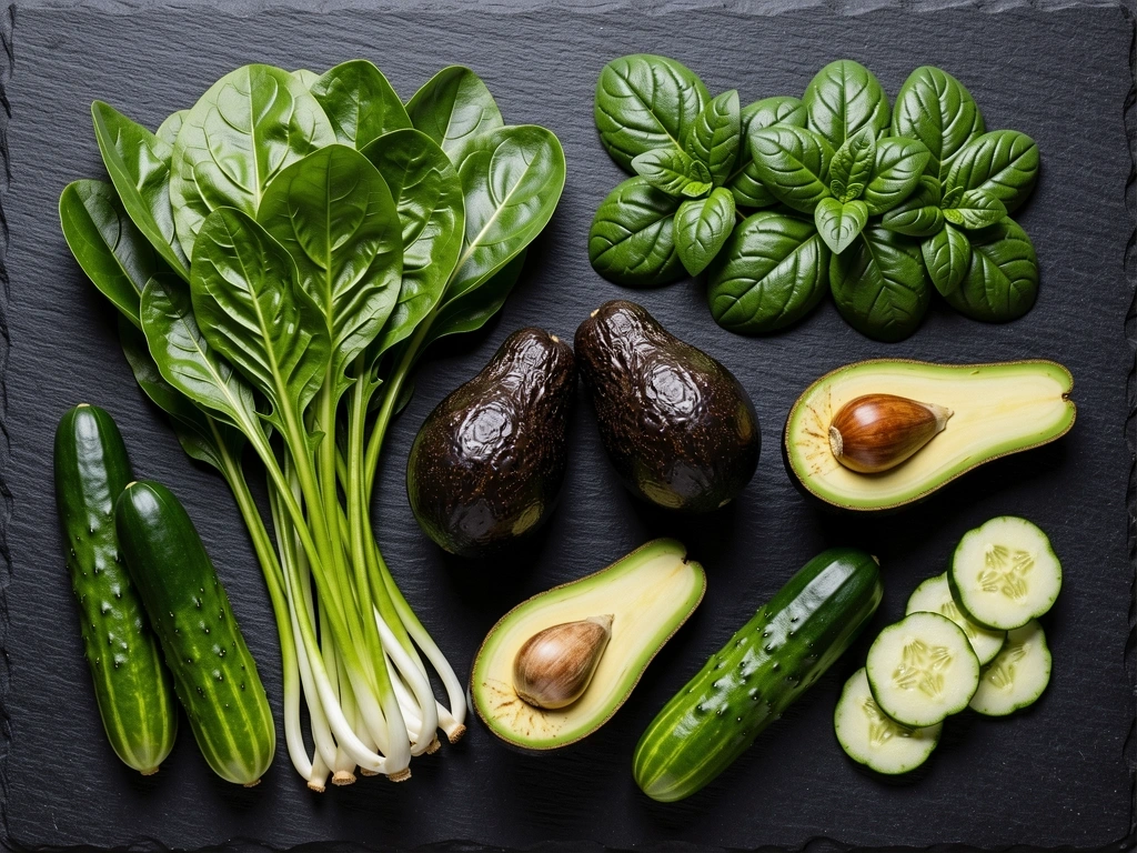 Vegetales frescos para deportistas